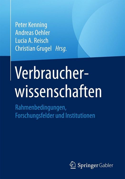 Produktbild: Verbraucherwissenschaften