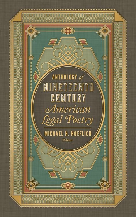 Produktbild: Anthology of Nineteenth Century American Legal Poetry
