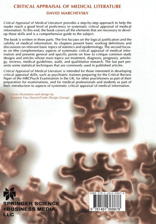 Produktbild: Critical Appraisal of Medical Literature