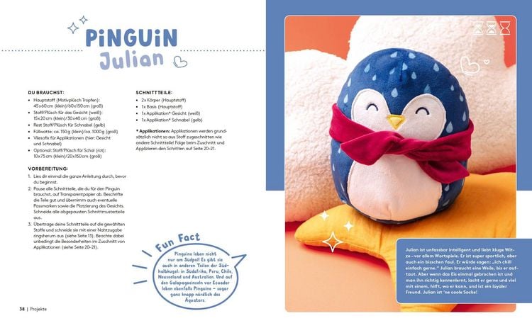 Produktbild: So squishy n&auml;hen: Niedliche Pl&uuml;schtiere in gro&szlig; und klein f&uuml;r Squishmallow-Fans mit @mommymade