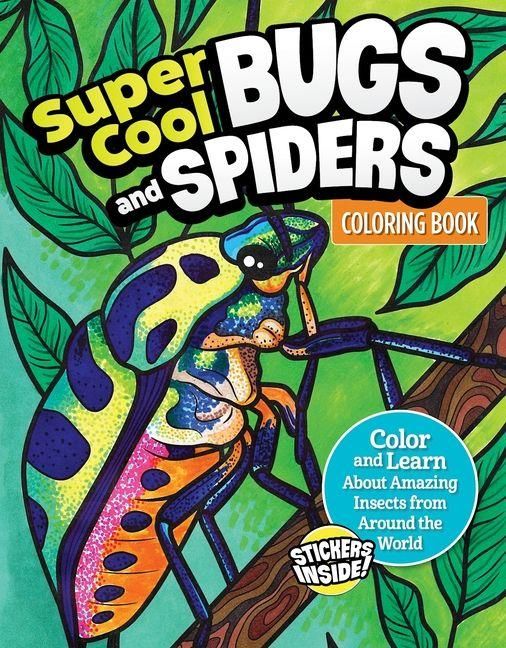 Produktbild: Super Cool Bugs and Spiders Coloring Book