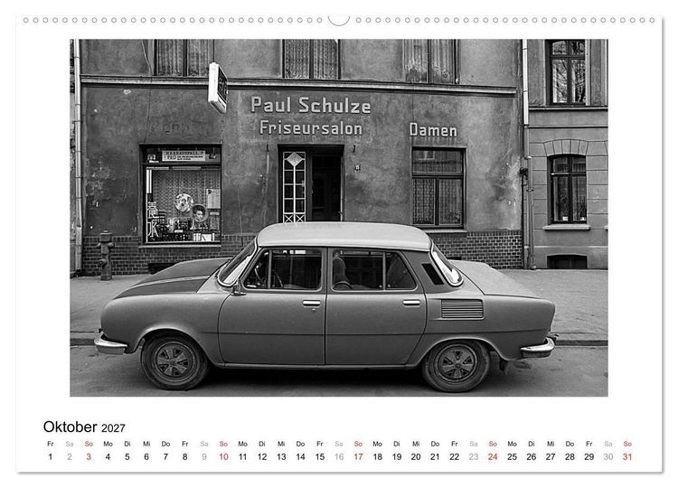 Produktbild: Aus - Zeit der Trabanten (Wandkalender 2027 DIN A2 quer), CALVENDO Monatskalender