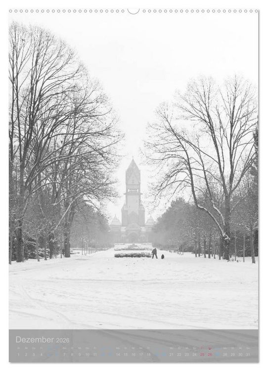 Produktbild: LEIPZIG - Momente der Stadt (Wandkalender 2026 DIN A2 hoch), CALVENDO Monatskalender