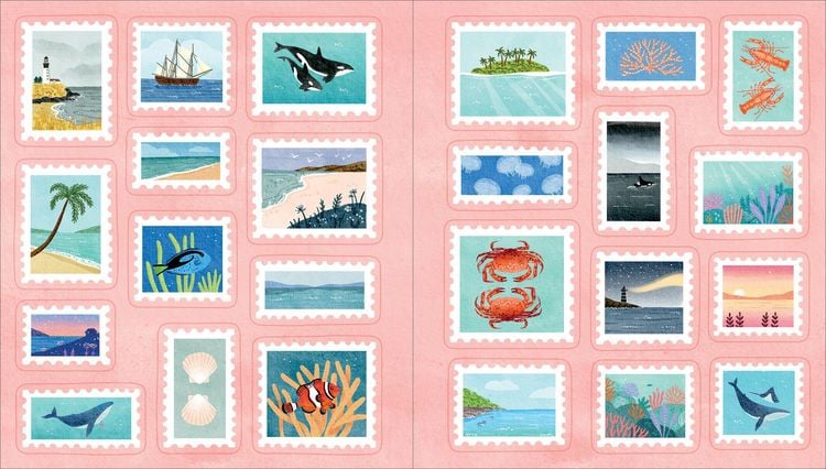 Produktbild: An Ocean Lover's Sticker Book