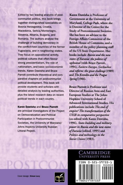 Produktbild: Politics, Power and the Struggle for Democracy in South-East Europe