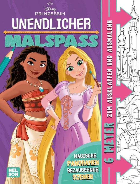Produktbild: Disney Prinzessin: Unendlicher Malspaß