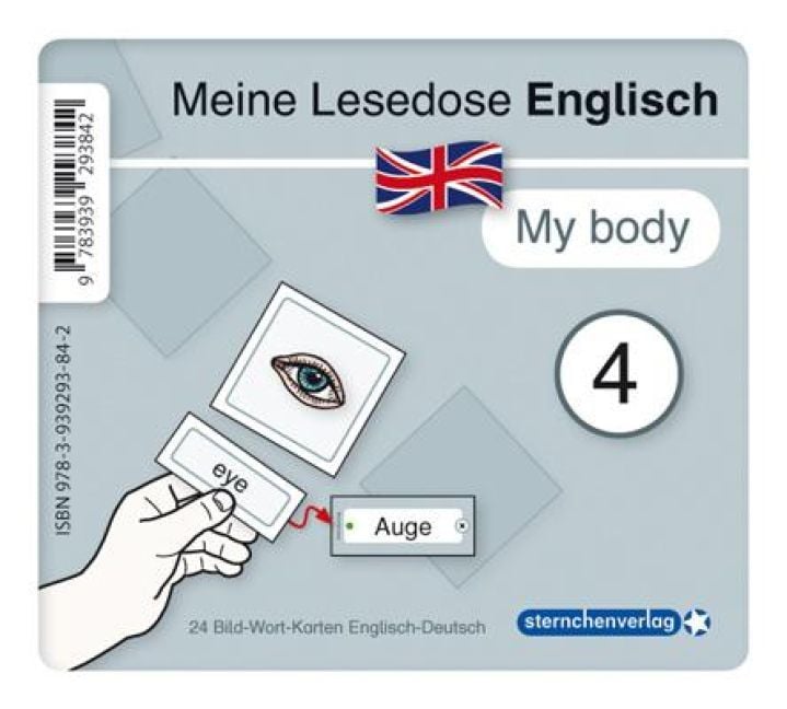 Produktbild: Meine Lesedose Englisch 1-7 - Grundwortschatz Englisch - Deutsch - DaZ - Jetzt neu mit Etikett zum Beschriften
