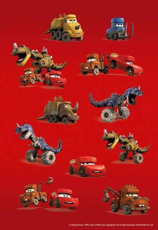 Produktbild: Disney PIXAR Cars On The Road: Superstarker Sticker- und Malspa&szlig;