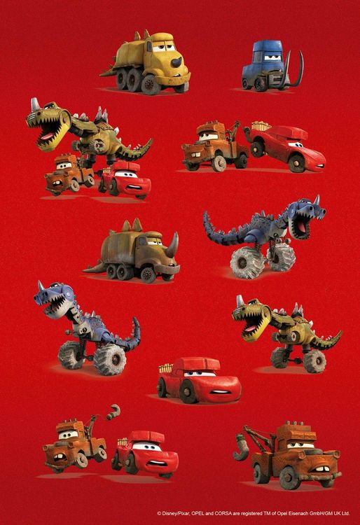 Produktbild: Disney PIXAR Cars On The Road: Superstarker Sticker- und Malspa&szlig;