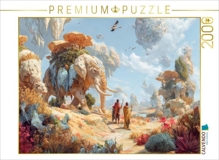 Produktbild: CALVENDO Puzzle Tierparadies | 2000 Teile Lege-Gr&ouml;&szlig;e 90x67cm Foto-Puzzle f&uuml;r gl&uuml;ckliche Stunden