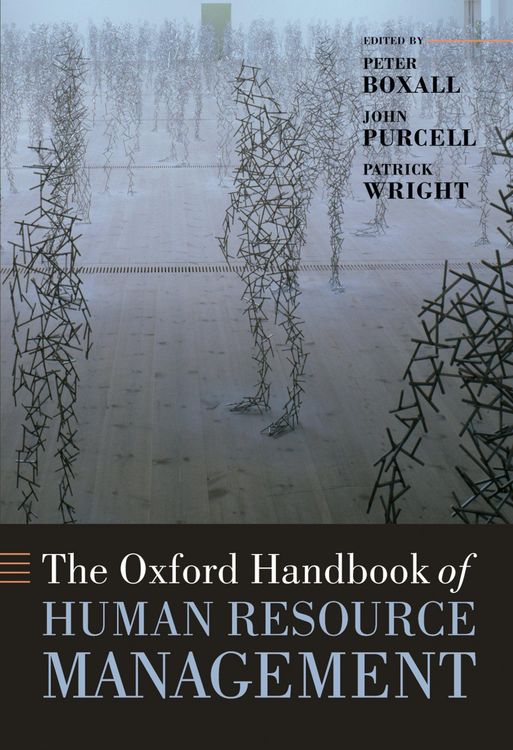 Produktbild: The Oxford Handbook of Human Resource Management
