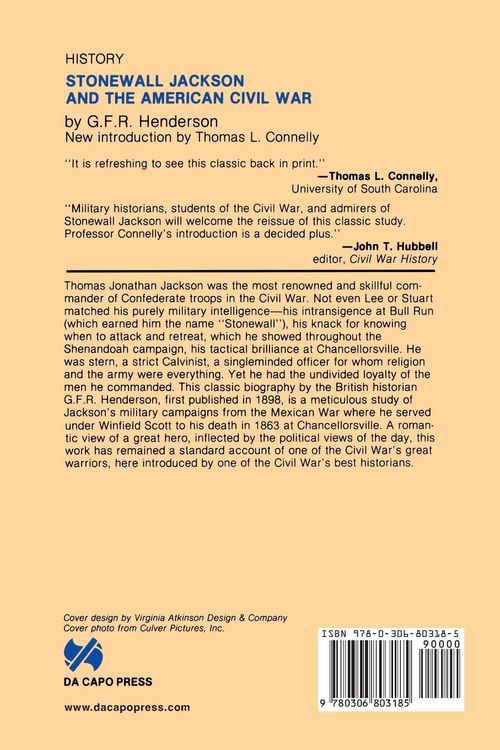 Produktbild: Stonewall Jackson and the American Civil War