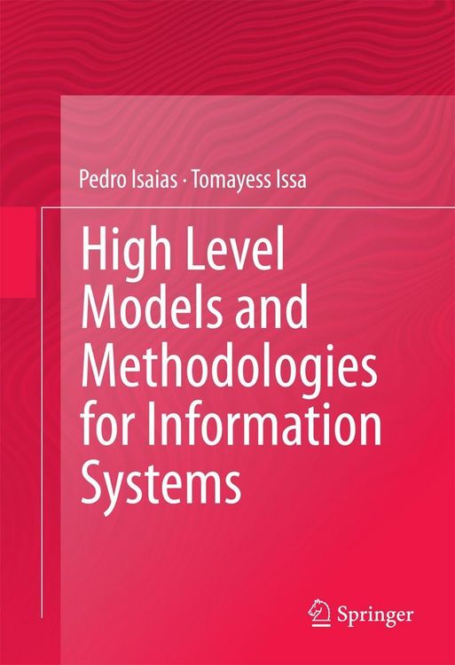 Produktbild: High Level Models and Methodologies for Information Systems