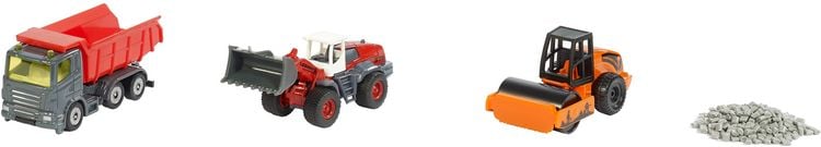 Produktbild: Siku 6329 Geschenkset Stra&szlig;enbau