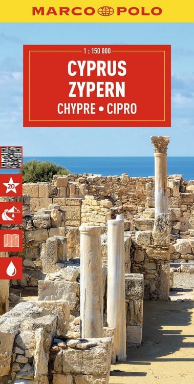 Produktbild: MARCO POLO Reisekarte Zypern 1:150.000