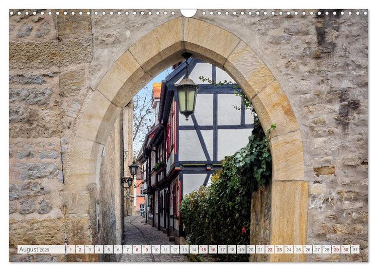 Produktbild: Erfurt. Perle Th&uuml;ringens. (Wandkalender 2026 DIN A3 quer), CALVENDO Monatskalender
