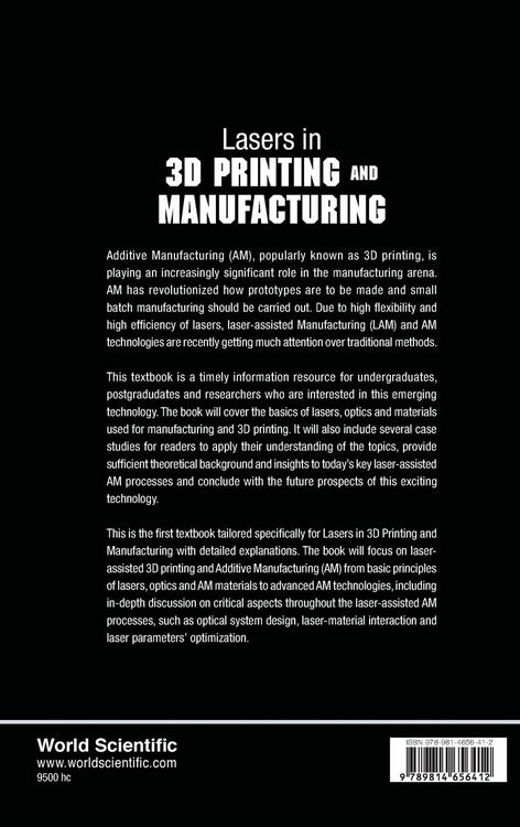 Produktbild: Lasers in 3d Printing and Manufacturing