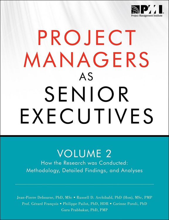 Produktbild: Project Managers as Senior Executives
