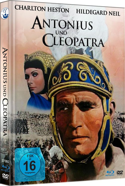 Produktbild: William Shakespeare's Antonius und Cleopatra - Special Edition Langfassung (Limited Mediabook mit Blu-ray+DVD+uncut Extended Version als OV)