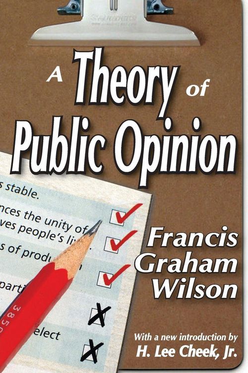 Produktbild: A Theory of Public Opinion