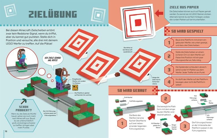 Produktbild: LEGO&reg; Minecraft&reg; Das Spielebuch