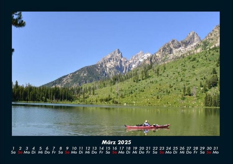Produktbild: Berge 2025 Fotokalender DIN A4