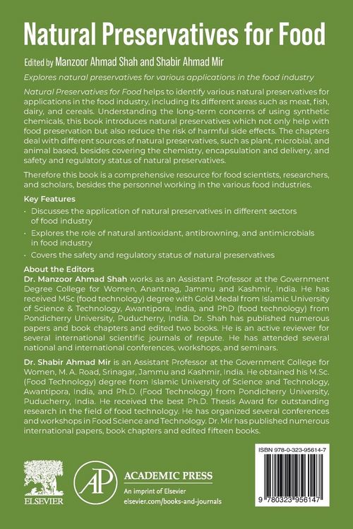 Produktbild: Natural Preservatives for Food