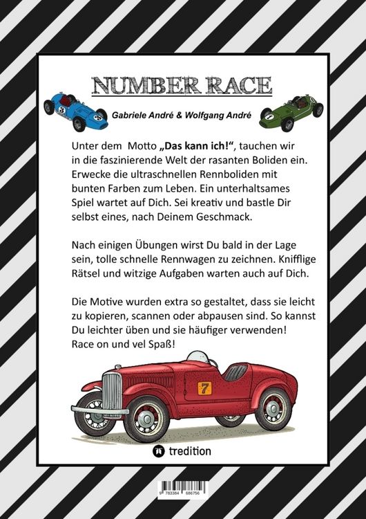 Produktbild: Craftbook - Race On - Spiel - Bastelanleitung - Super Rennwagen - Tutorial - Tolle Motive - Flitzer - Knifflige R&auml;tsel - Storytelling - &Uuml;bungen