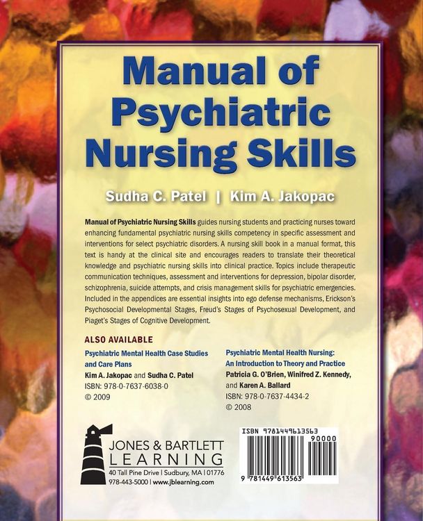 Produktbild: Manual Of Psychiatric Nursing Skills