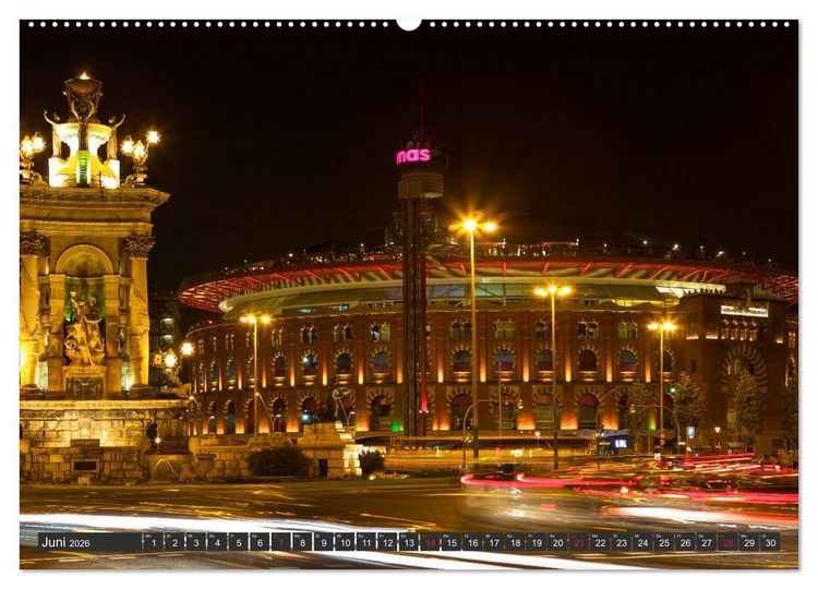 Produktbild: Barcelona Impressionen (hochwertiger Premium Wandkalender 2026 DIN A2 quer), Kunstdruck in Hochglanz