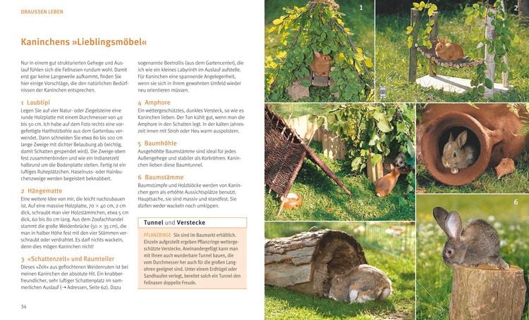 Produktbild: Kaninchen im Au&szlig;engehege