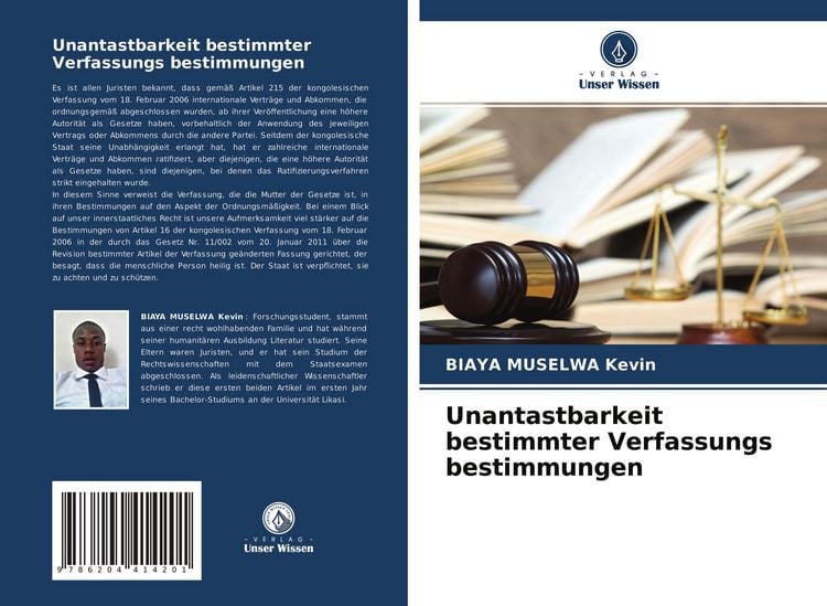 Produktbild: Unantastbarkeit bestimmter Verfassungs bestimmungen