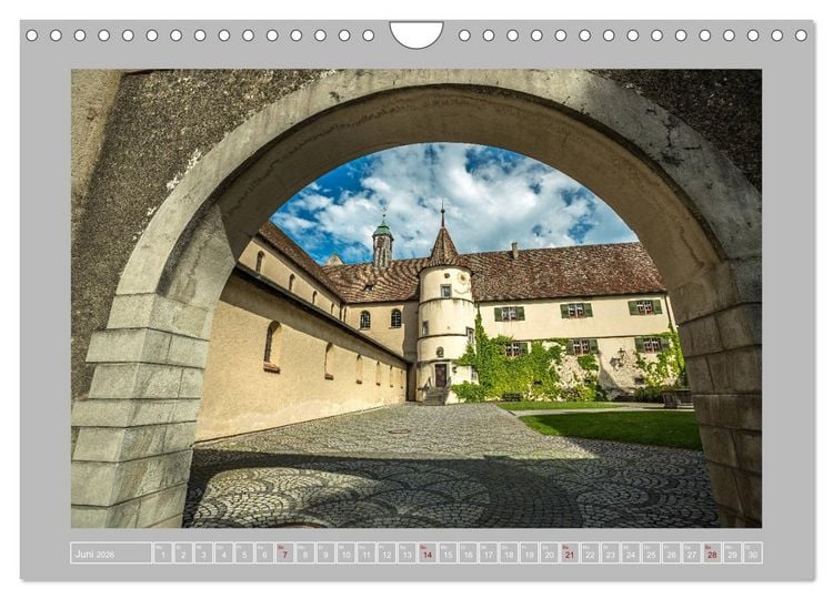 Produktbild: Insel Reichenau - Gr&ouml;&szlig;te Insel im Bodensee (Wandkalender 2026 DIN A4 quer), CALVENDO Monatskalender