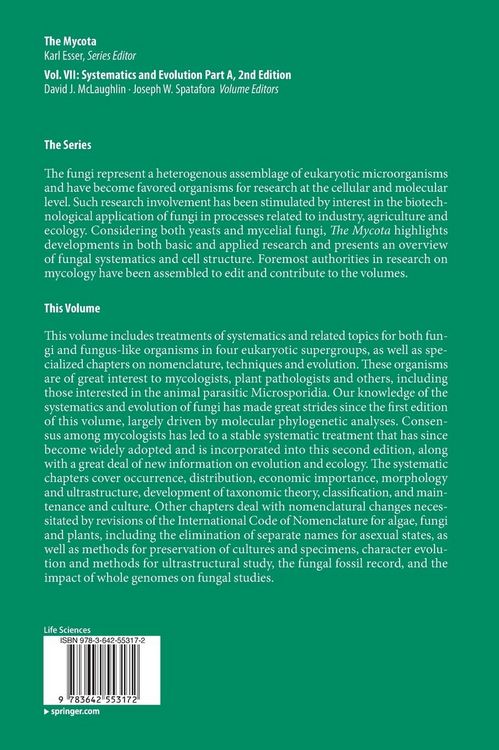 Produktbild: Systematics and Evolution