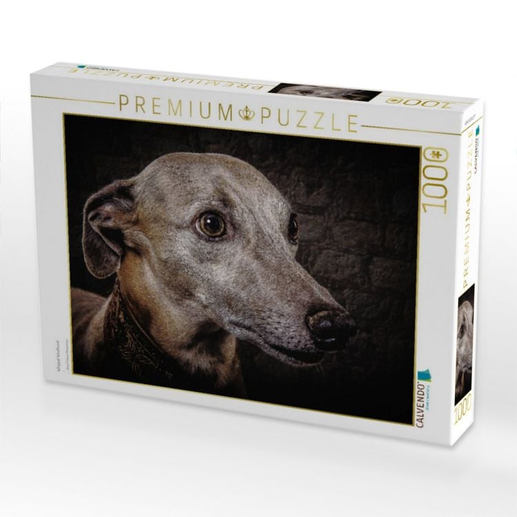 Produktbild: CALVENDO Puzzle Whippet Windhund | 1000 Teile Lege-Gr&ouml;&szlig;e 64x48cm Foto-Puzzle f&uuml;r gl&uuml;ckliche Stunden