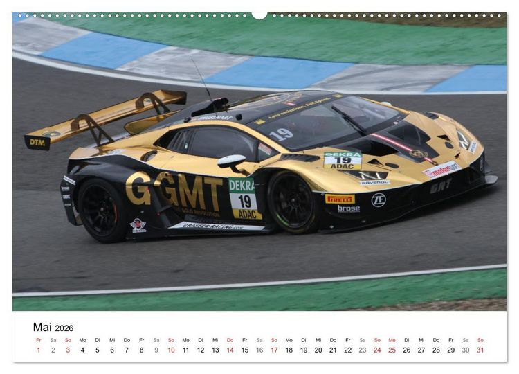Produktbild: Deutsche Tourenwagen (Wandkalender 2026 DIN A2 quer), CALVENDO Monatskalender