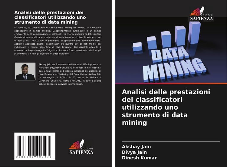 Produktbild: Analisi delle prestazioni dei classificatori utilizzando uno strumento di data mining