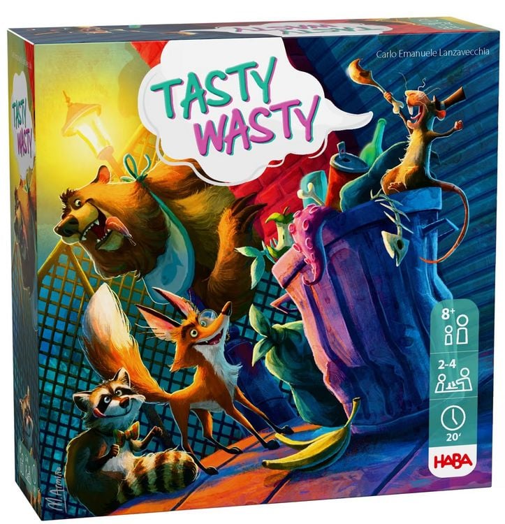 Produktbild: HABA 2013180001 - Tasty Wasty, Karten-W&uuml;rfel-Spiel