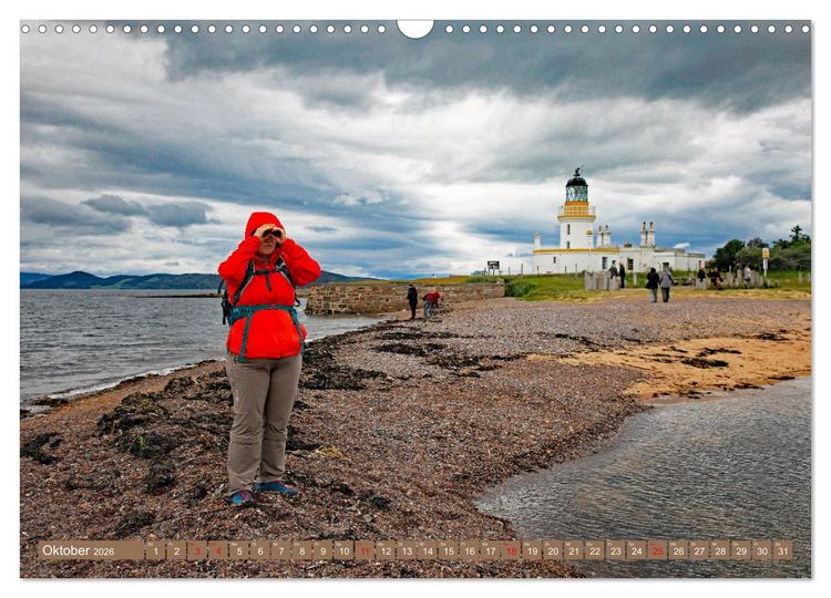 Produktbild: Urlaub in Schottland (Wandkalender 2026 DIN A3 quer), CALVENDO Monatskalender