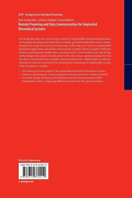 Produktbild: Remote Powering and Data Communication for Implanted Biomedical Systems