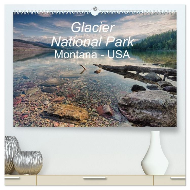 Produktbild: Glacier National Park Montana - USA (hochwertiger Premium Wandkalender 2026 DIN A2 quer), Kunstdruck in Hochglanz