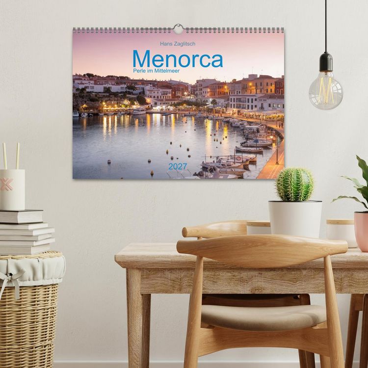 Produktbild: Menorca - Perle im MIttelmeer (Wandkalender 2027 DIN A3 quer), CALVENDO Monatskalender