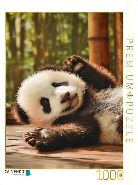 Produktbild: CALVENDO Puzzle Kleine Pfoten, gro&szlig;e Wirkung | 1000 Teile Lege-Gr&ouml;&szlig;e 64x48cm Foto-Puzzle f&uuml;r gl&uuml;ckliche Stunden