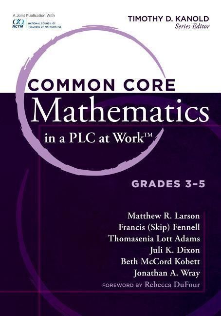 Produktbild: Common Core Mathematics in a Plc at Work(r), Grades 3-5
