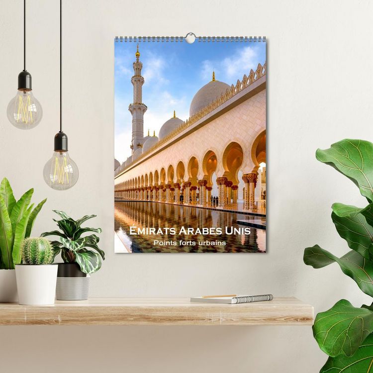 Produktbild: &Eacute;mirats Arabes Unis &ndash; Points forts urbains (Calendrier mural 2026 DIN A3 horizontal), CALVENDO calendrier mensuel
