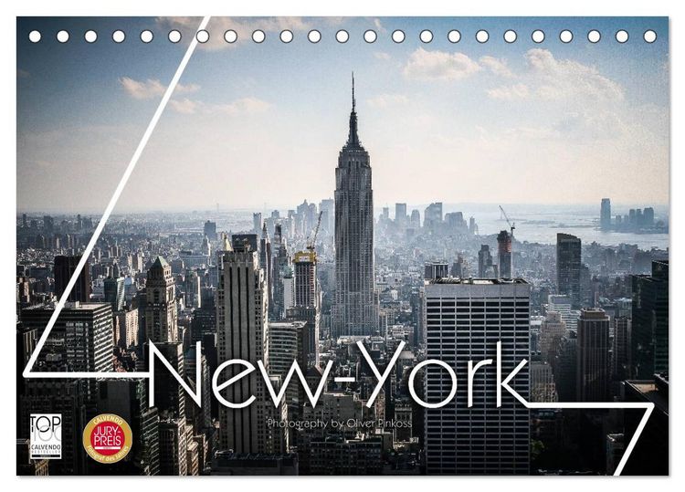 Produktbild: New York Shoots (Tischkalender 2026 DIN A5 quer), CALVENDO Monatskalender