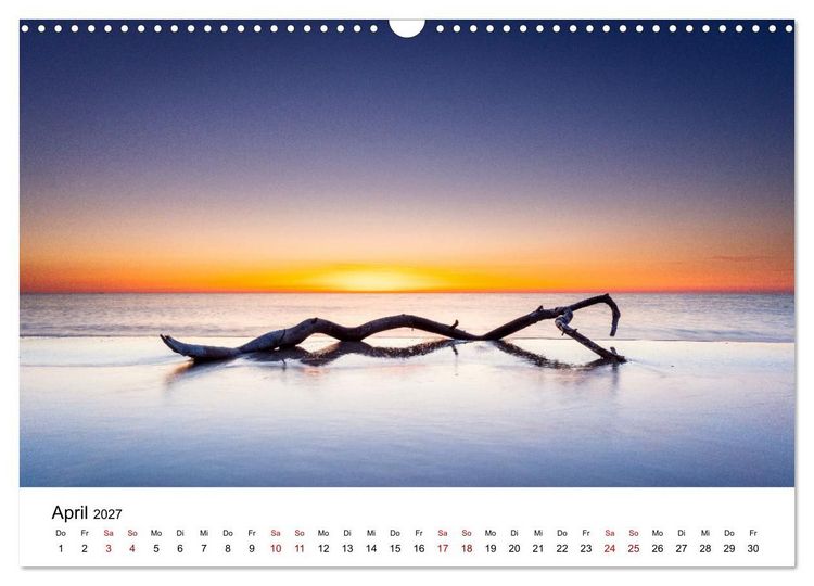 Produktbild: Naturwelten in Deutschland - Von Norden bis S&uuml;den (Wandkalender 2027 DIN A3 quer), CALVENDO Monatskalender