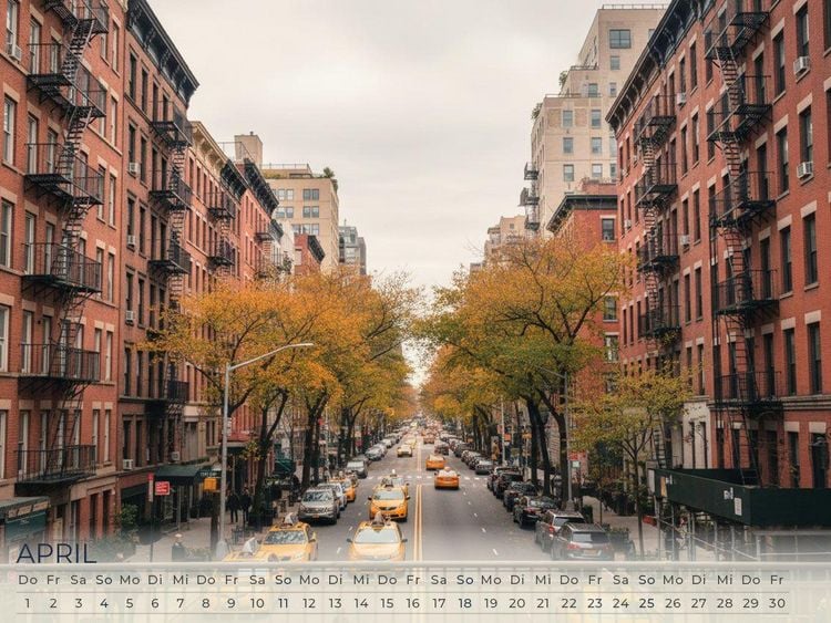 Produktbild: New York Kalender 2027