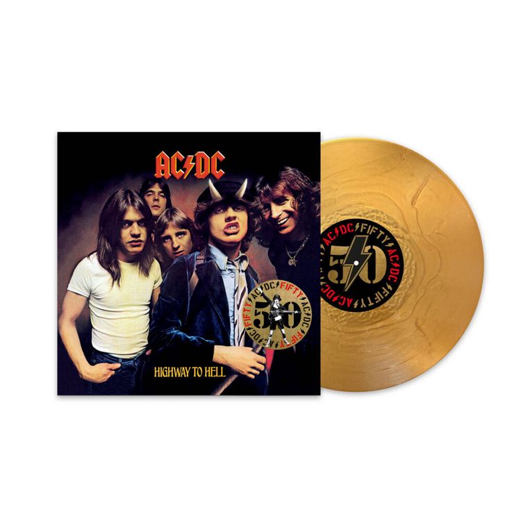 Produktbild: Highway To Hell/gold vinyl