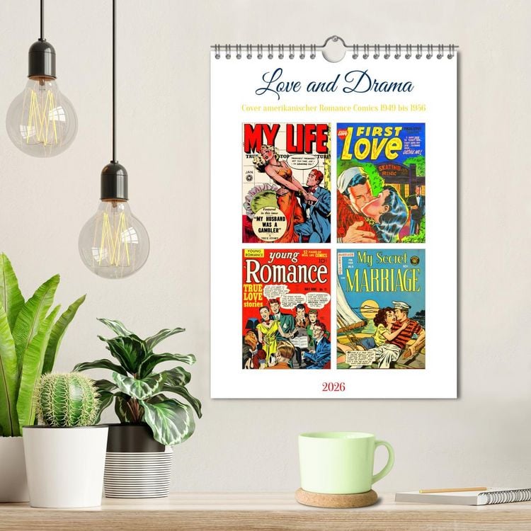 Produktbild: Love and Drama (Wandkalender 2026 DIN A4 hoch), CALVENDO Monatskalender